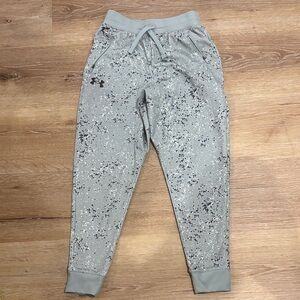 Under Armour Kids Speckled Gray Joggers
